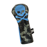 Limited Edition! Blue Urban Camo, Skull & Bones Hybrid Headcover!