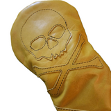 One-Of-A-Kind! Skull & Bones Acid Yellow Baseball Glove Fairway Wood Cover