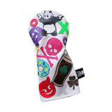 New! Rare! The RMG Collage Driver Headcover, LV, Panda, Bomb, Donut, Skull, etc.