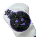 One of a Kind! Purple Alligator "Angry Bomb" Fairway Wood Headcover