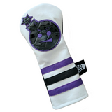 One of a Kind! Purple Alligator "Angry Bomb" Fairway Wood Headcover